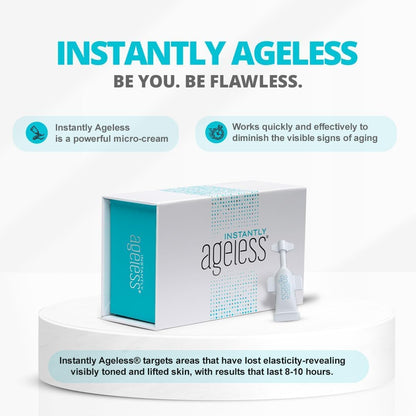2x25 Stück Instantly Ageless™ - Jetzt mit 2× GRATIS-Proben Moisture Lift Tagescreme