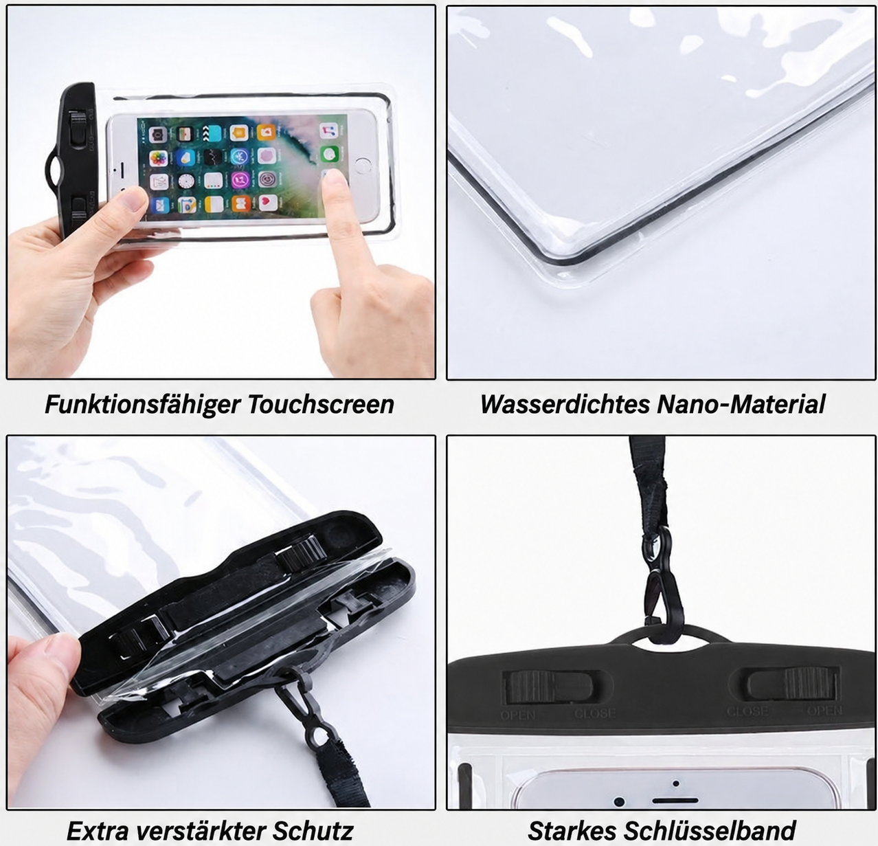 SplashEase™ Wasserdichte Handyhülle