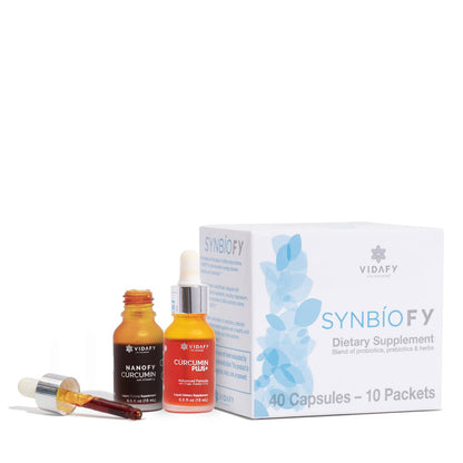 Curcumin & SYNBIOFY - VIDAFY Kombipaket