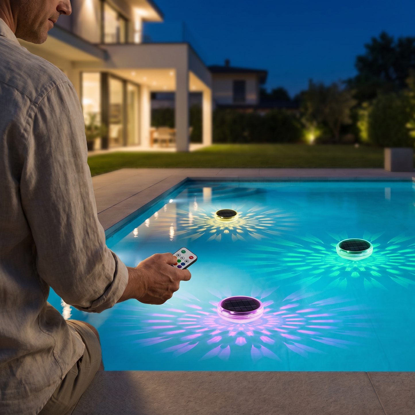 SolarGlow schwimmendes LED Pool Licht