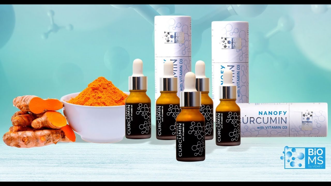 3x Curcumin Plus mit Vitamin D3, Vitamin C und Ingwer mit BioMS™ (3x15ml)