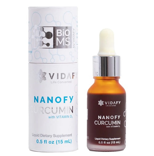 1x Nanofy Curcumin mit Vitamin D3 mit BioMS™ (1x15ml)