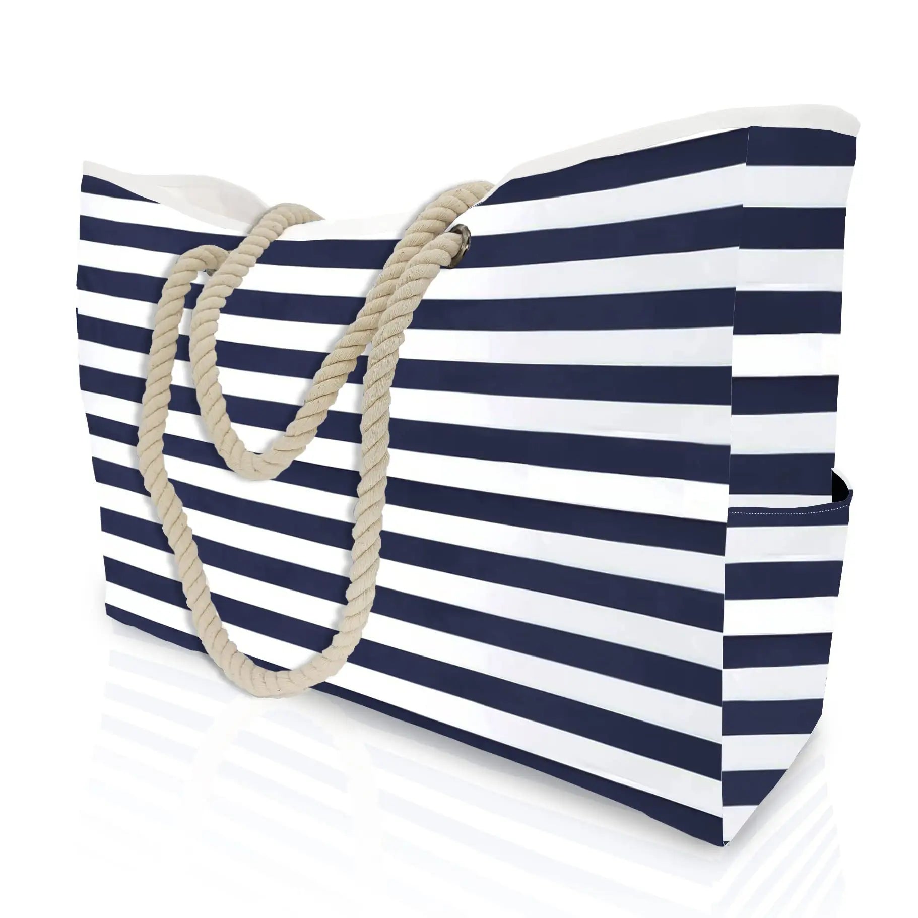 PackEase strandtas canvas materiaal