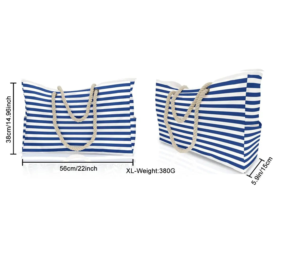 PackEase strandtas kleur varianten