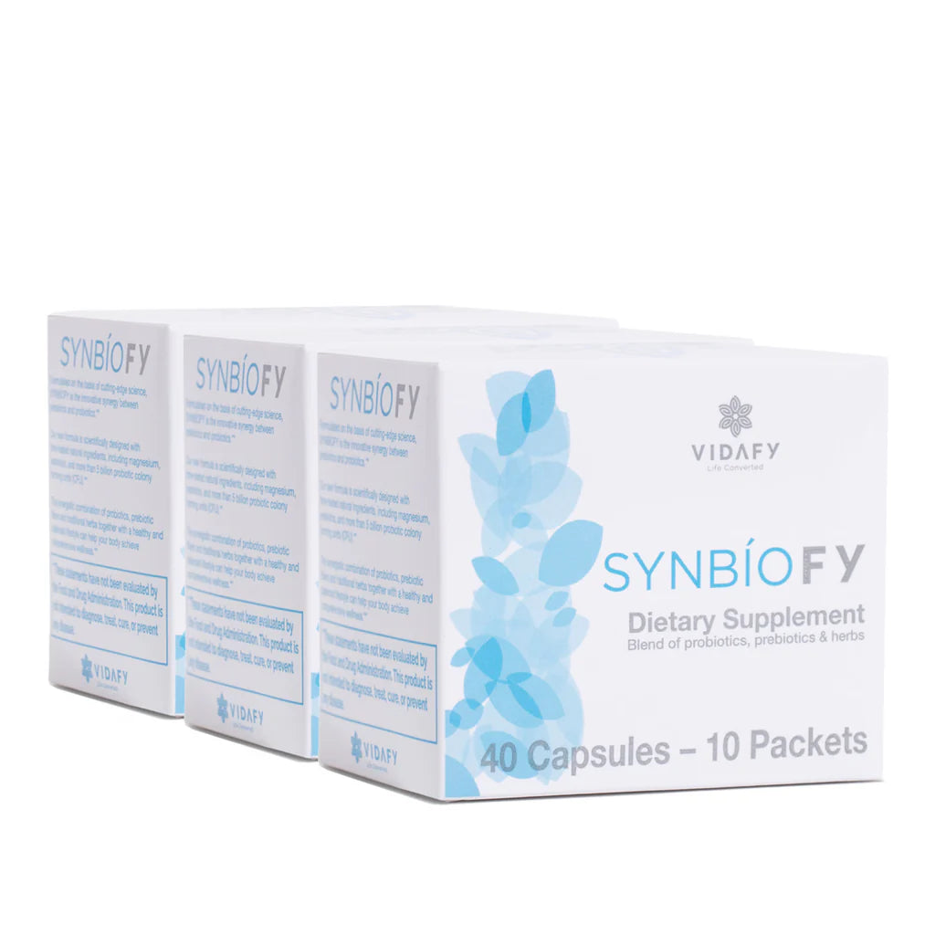 Vidafy SYNBIOFY – Die innovative Kombination für deine Darmflora